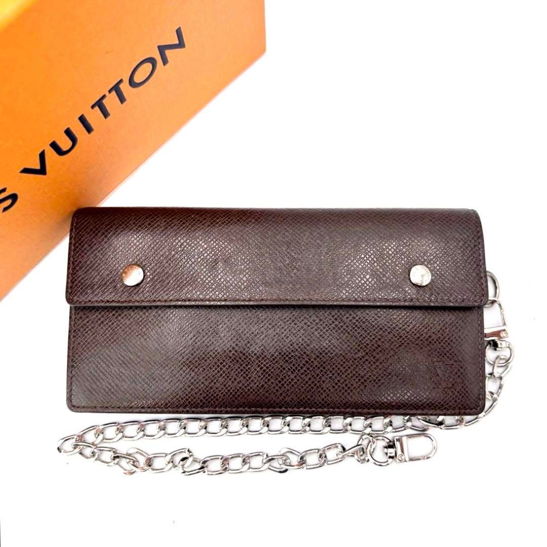 ヴィトン タイガ ポルトフォイユ・アコルディオン 長財布 LOUIS