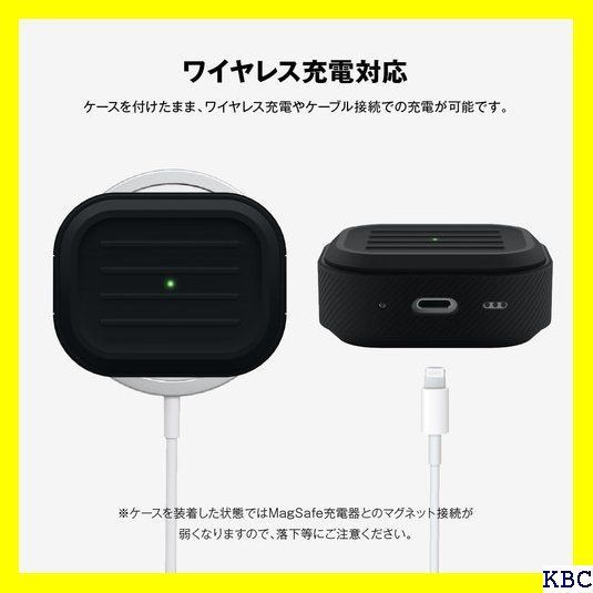 elago AirPods Pro2 対応 ケース 耐衝撃 傷 防止 シリコン カバー ...