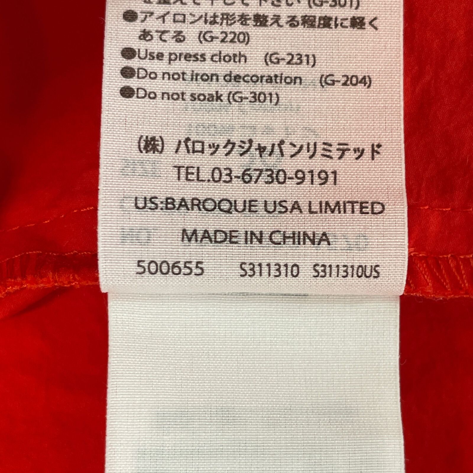 トップス ENFOLD WAVE-HEM T-SHIRT 38 RED ENFOLD WAVE-HEM T-SHIRT – COLDBECK ONLINE