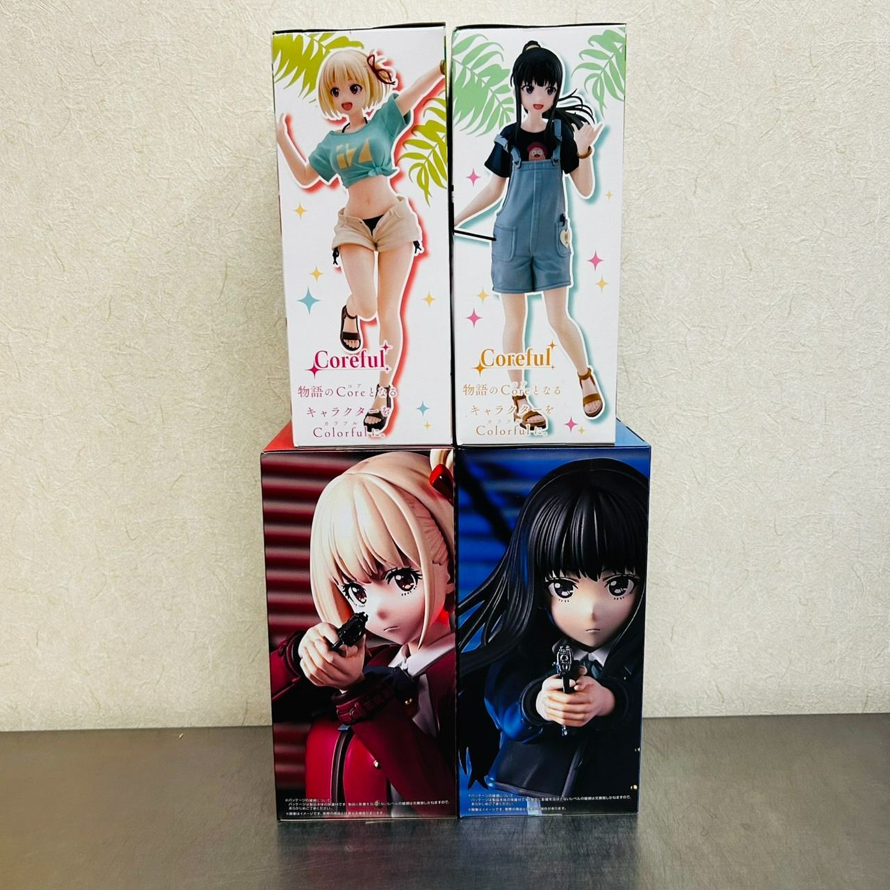 PFQ364【未開封】リコリスリコイル トリオトライト フィギュア 5体セット Amazon.co.jp: リコリス・リコイル Trio－Try－iT Figureー錦木