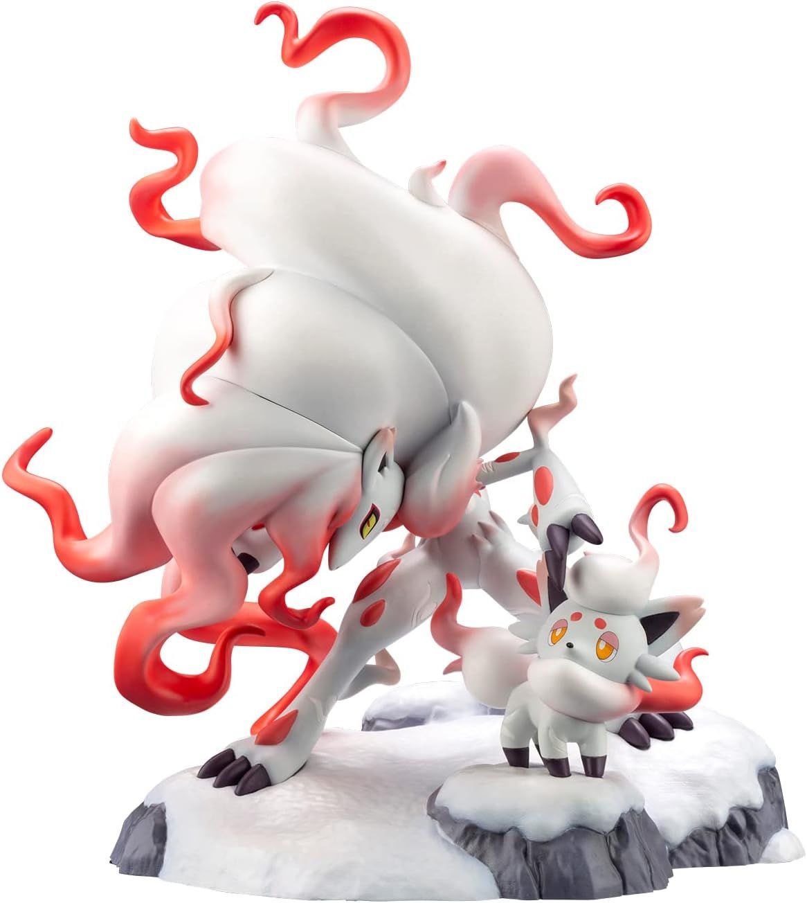 極美品】ポケモンセンターオリジナル フィギュア ヒスイゾロア&ヒスイ