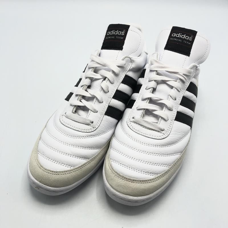 中古】adidas ムンディアル チーム スニーカー 28cm ID4053 ホワイト ブラック アディダス[10] - メルカリ