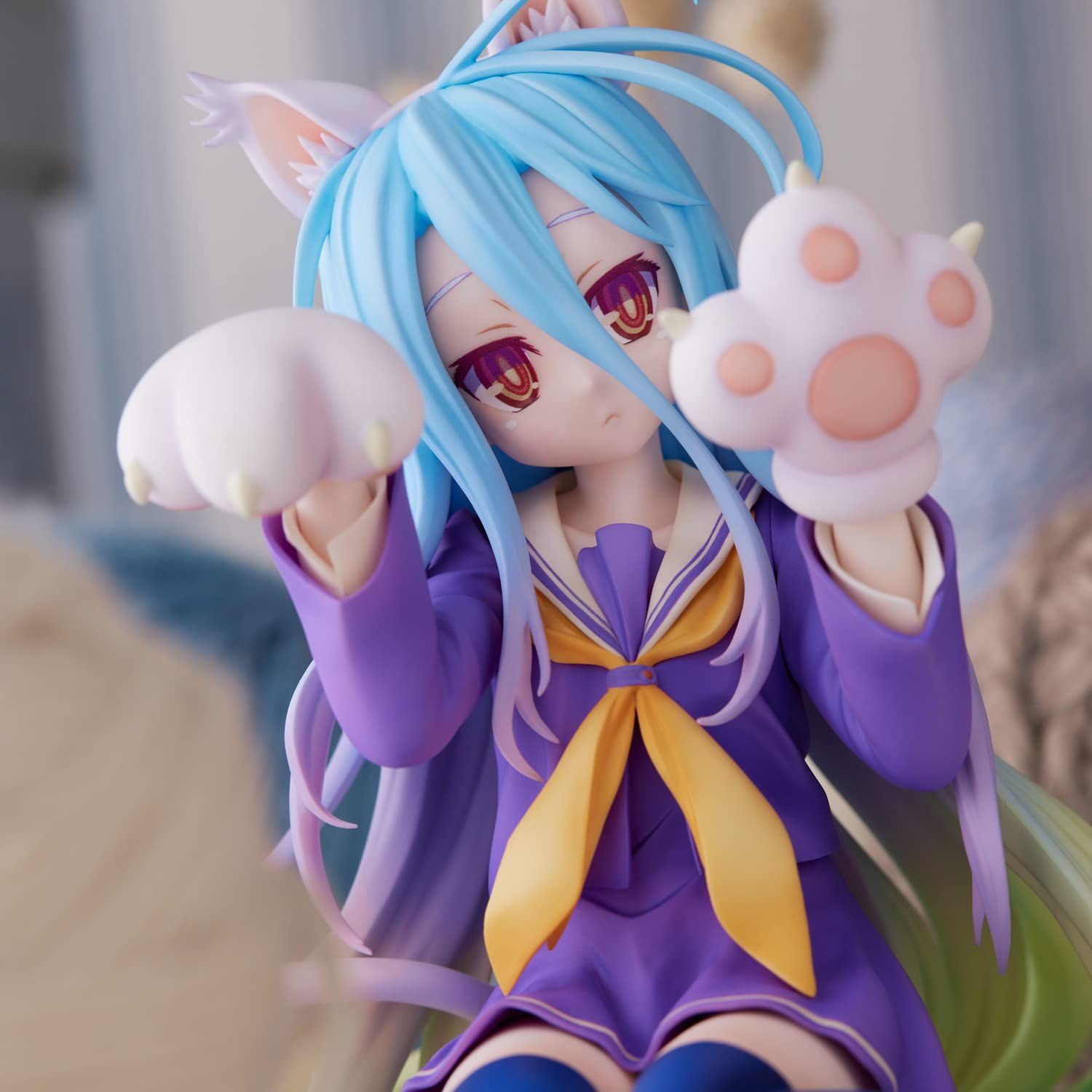 ノーゲーム・ノーライフ 白 ノンスケール PVC&ABS製 塗装済み 完成品