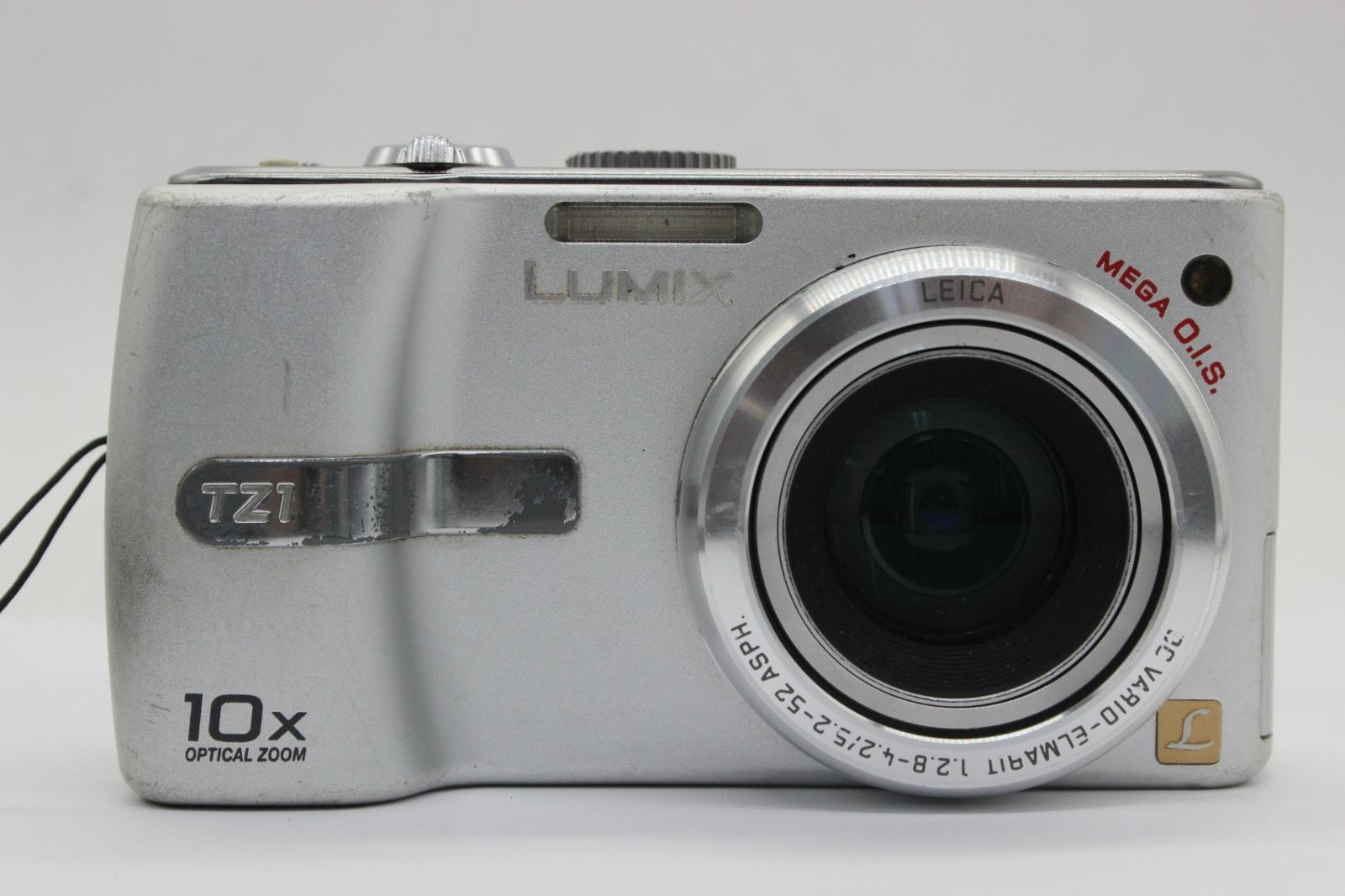 【返品保証】 パナソニック Panasonic LUMIX DMC-TZ1 10x バッテリー チャージャー付き コンパクトデジタルカメラ v898