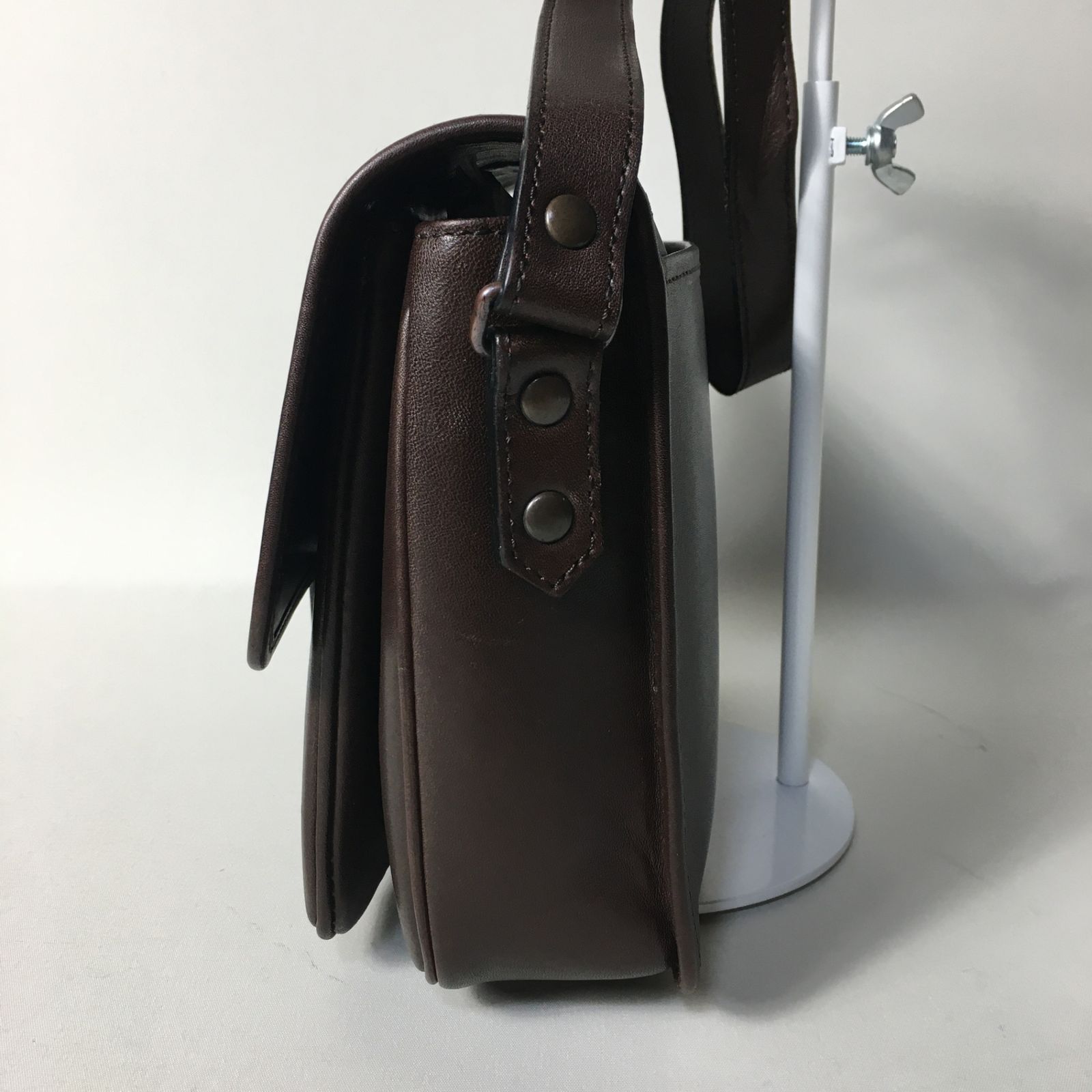 2505-111｜美品｜イヴサンローラン ショルダーバッグ ダークブラウン 2505-111｜美品｜イヴサンローラン ショルダーバッグ ダーク