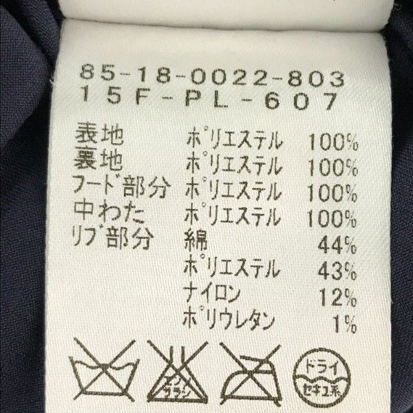 BEAMS GOLF ビームスゴルフ フード付 中綿ジャケット ワッペン S
