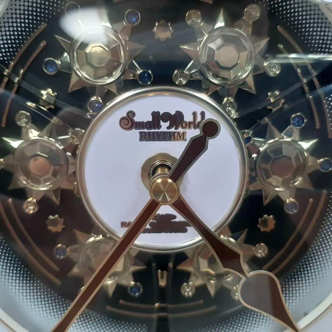 リズム時計 電波カラクリ掛け時計 スモールワールドブルームGO リズム時計