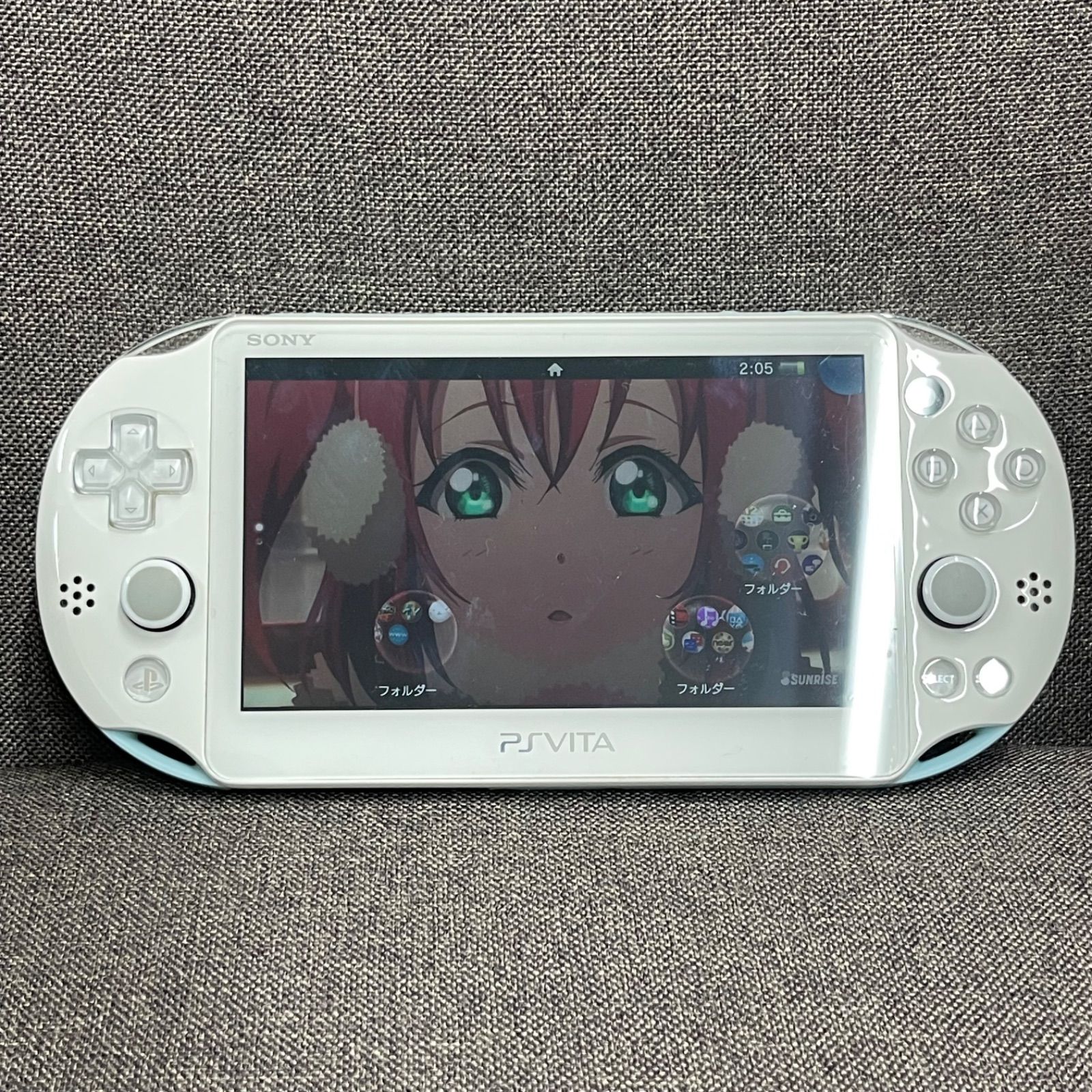 ジャンクPSvita PS Vita PCH-2000 ジャンク ライトブルー/ホワイト