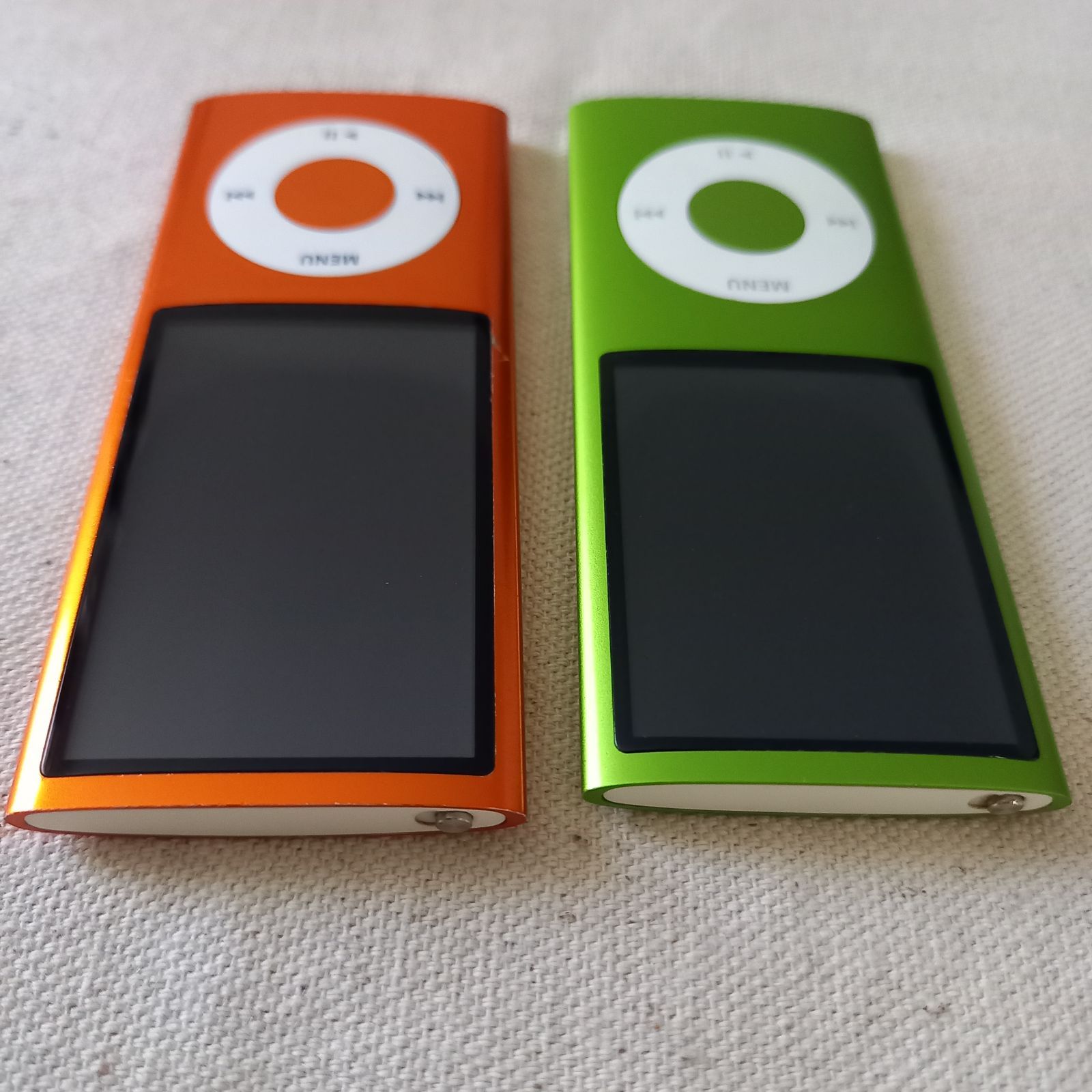 Apple】iPod nano 8GB 第5世代 第4世代 グリーン オレンジ