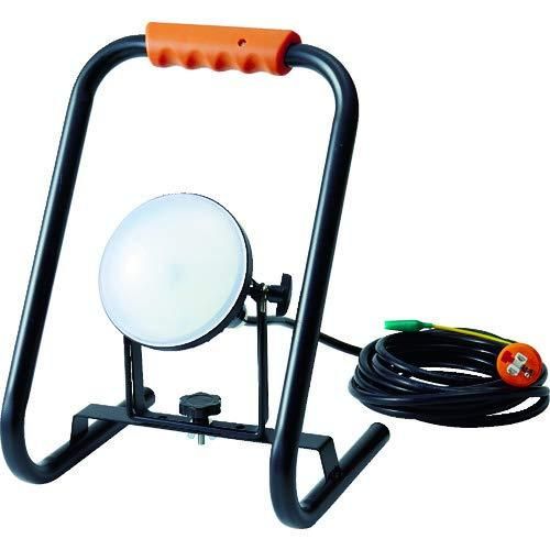 2営業日で発送 TRUSCO トラスコ中山 TRUSCO LED投光器 DELKURO スタンドタイプ 20W 10m アース付 2芯3芯両用タイプ