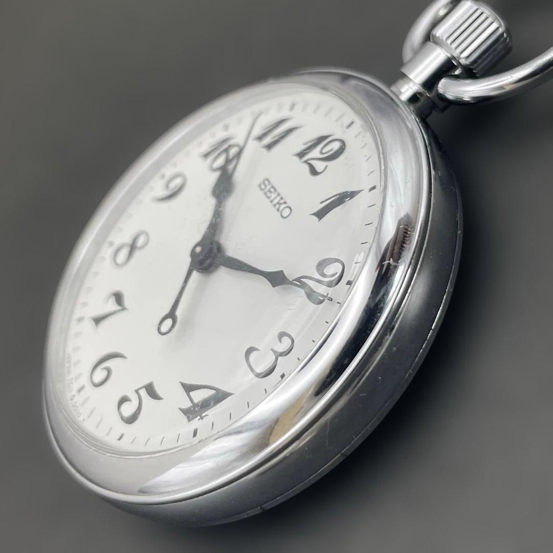 Y*1様 【稼動品・JR西日本刻印あり】SEIKO 懐中時計 鉄道時計 7C11 稼動品・JR西日本刻印あり】SEIKO 懐中時計 鉄道時計 7C11-0010