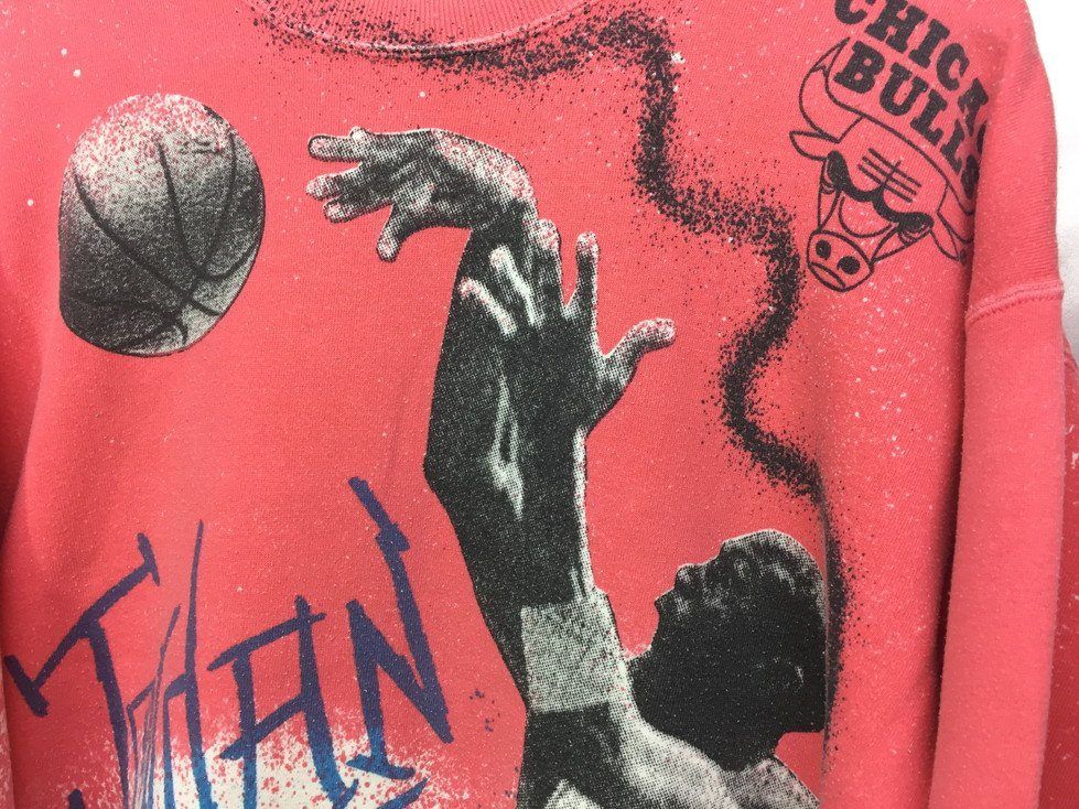 90s 古着 Michael Jordan JERZEES SUPER SWEATS USA製 マイケル  