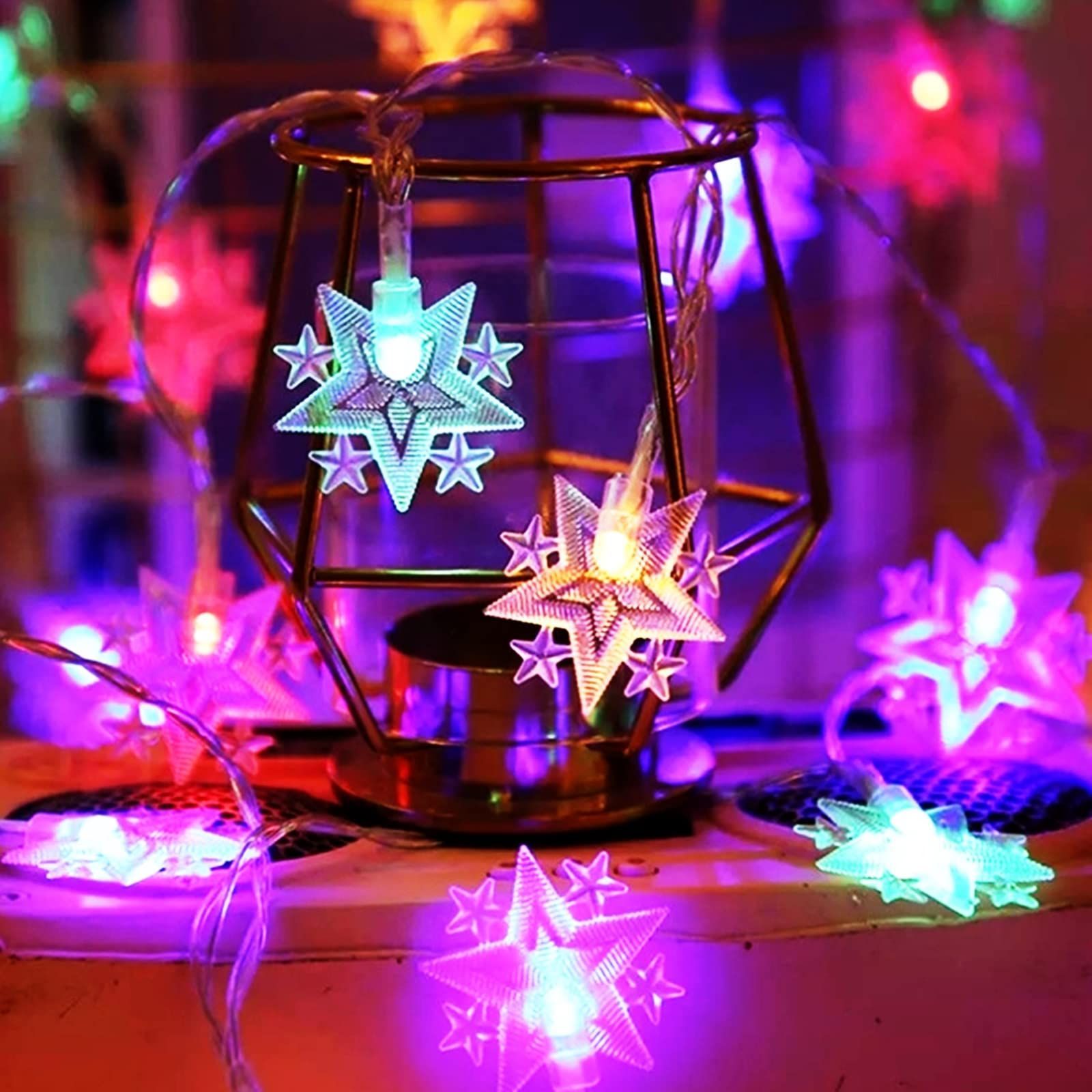 クリスマス LEDライト 暖色 ツリー オーナメント イルミネーション ...