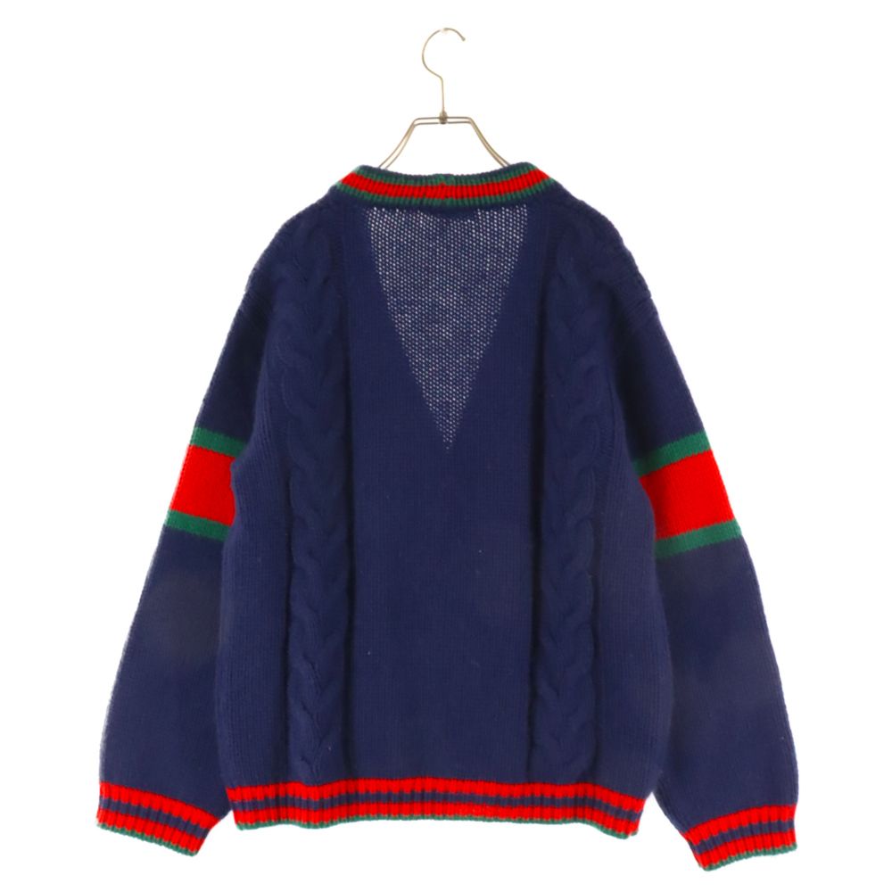 GUCCI (グッチ) Oversized Cable Knit Cardigan オーバーサイズ