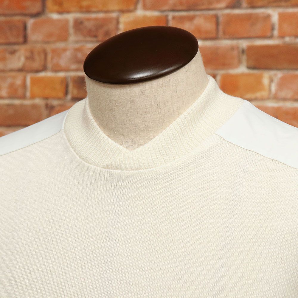 美品 BURBERRY GOLF カシミヤ100%ニット M グレーブラウン 楽天