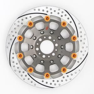 4営業日で発送 レーシング 品番 ＥＳ１０１ＦＬ－ＯＲ サイズ φ３２０ ピン オレンジ
