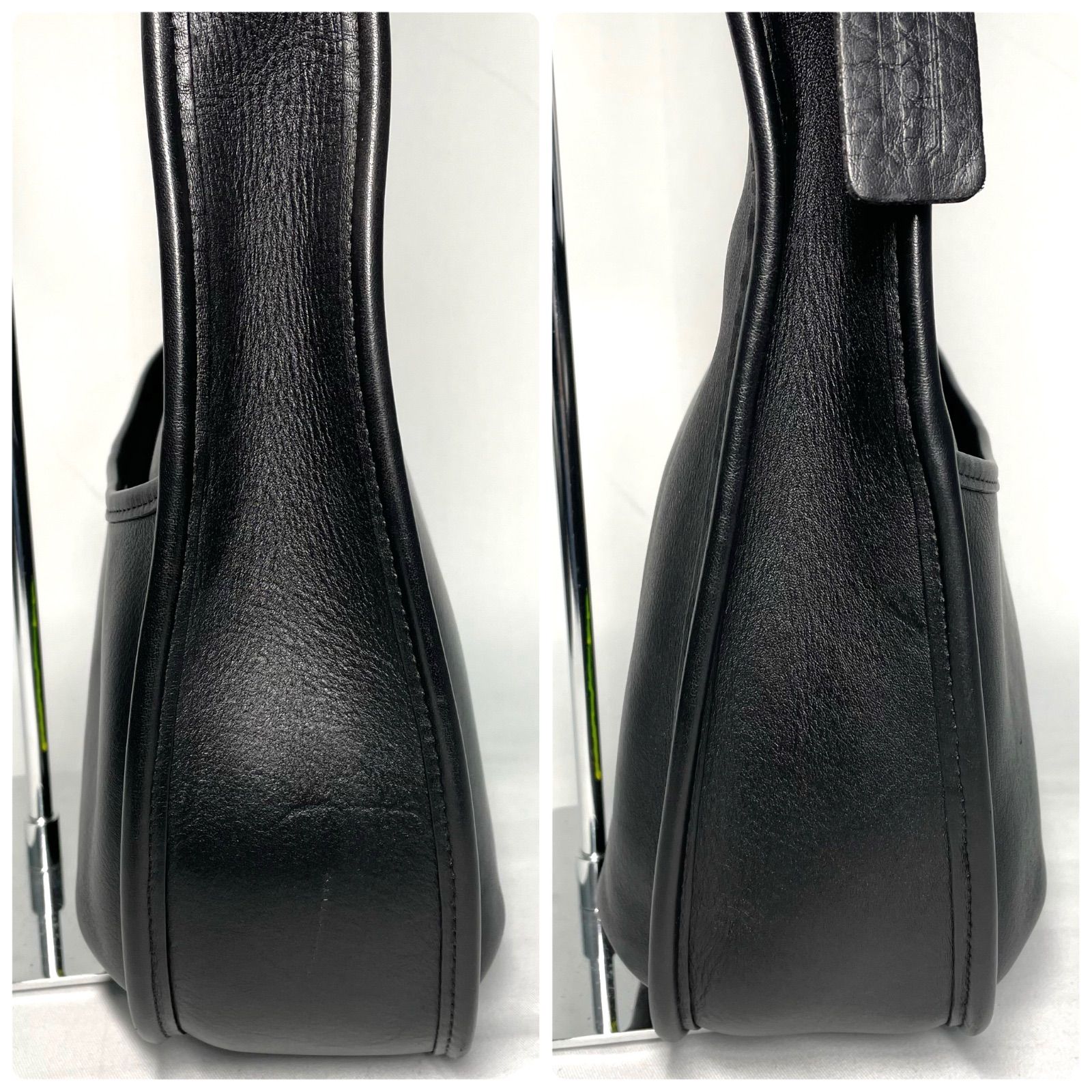 オールドコーチ OLD COACH ショルダーバッグ レザー ブラック 9033 