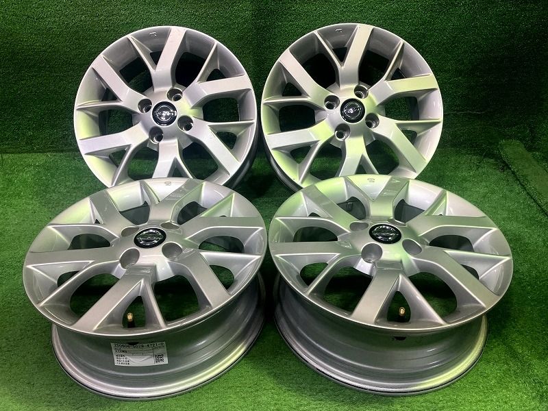 日産　E12　ノート　e-POWER　純正　アルミホイール　15インチ　2本　① 美品】ニッサン E12 ノート e-power メダリスト 純正 15in 5.5J