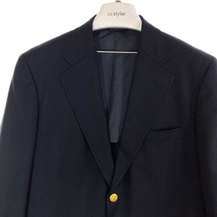 ☆Brooks Brothers ブルックスブラザーズ 19-10-2170 ウール 金釦 