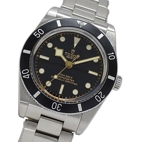チューダー チュードル TUDOR ブラックベイ 54 79000N 時計 メンズ ブランド 自動巻き AT ステンレス SS シルバー ブラック 磨き済み 【中古】