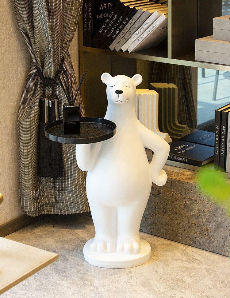 超希少 バカラ ポーラベア （ブラック） Baccarat Polar Bear