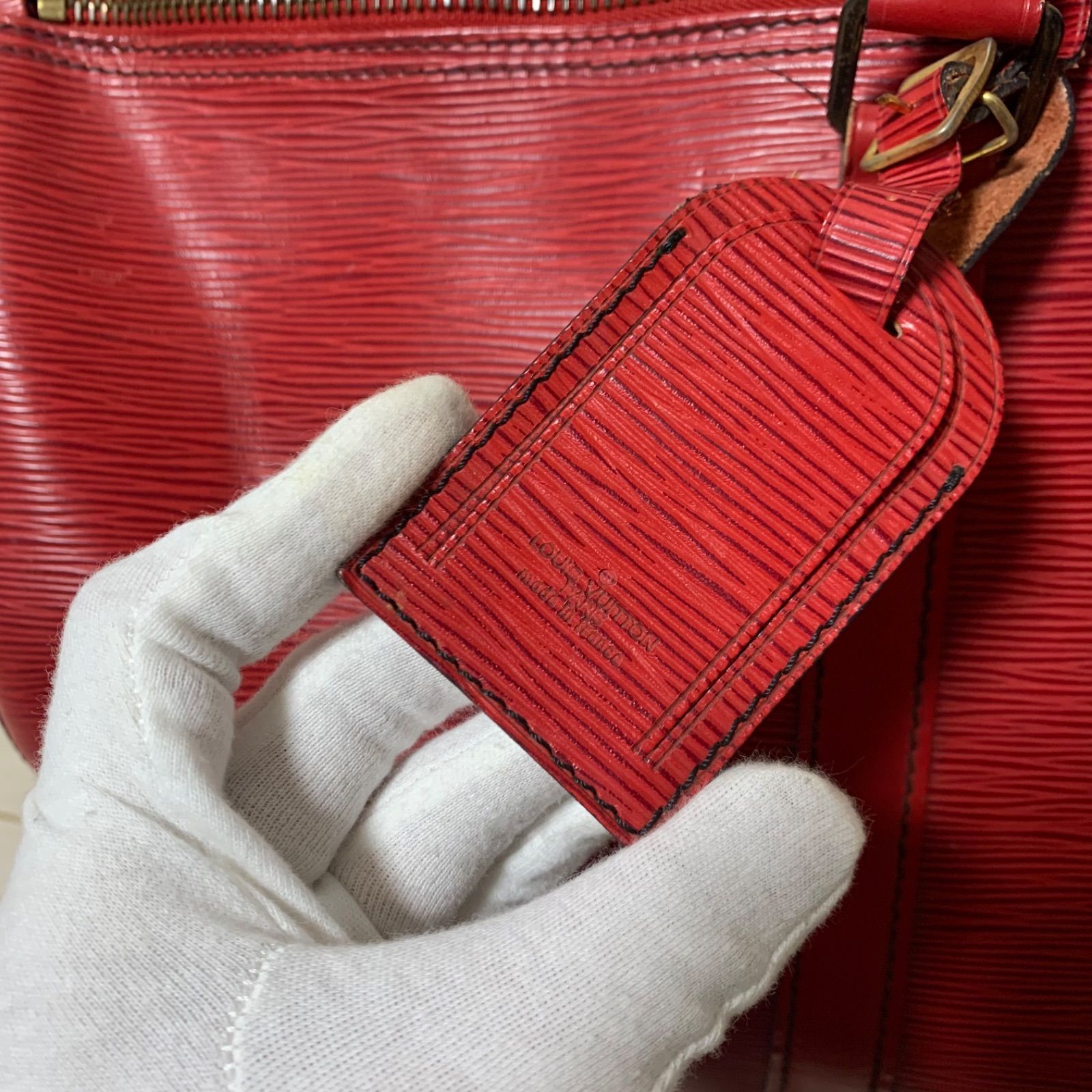 ルイヴィトン 赤エピ キーポル50 ボストンバッグ 楽天市場】【バッグ】LOUIS VUITTON ルイ ヴィトン エピ キーポル50