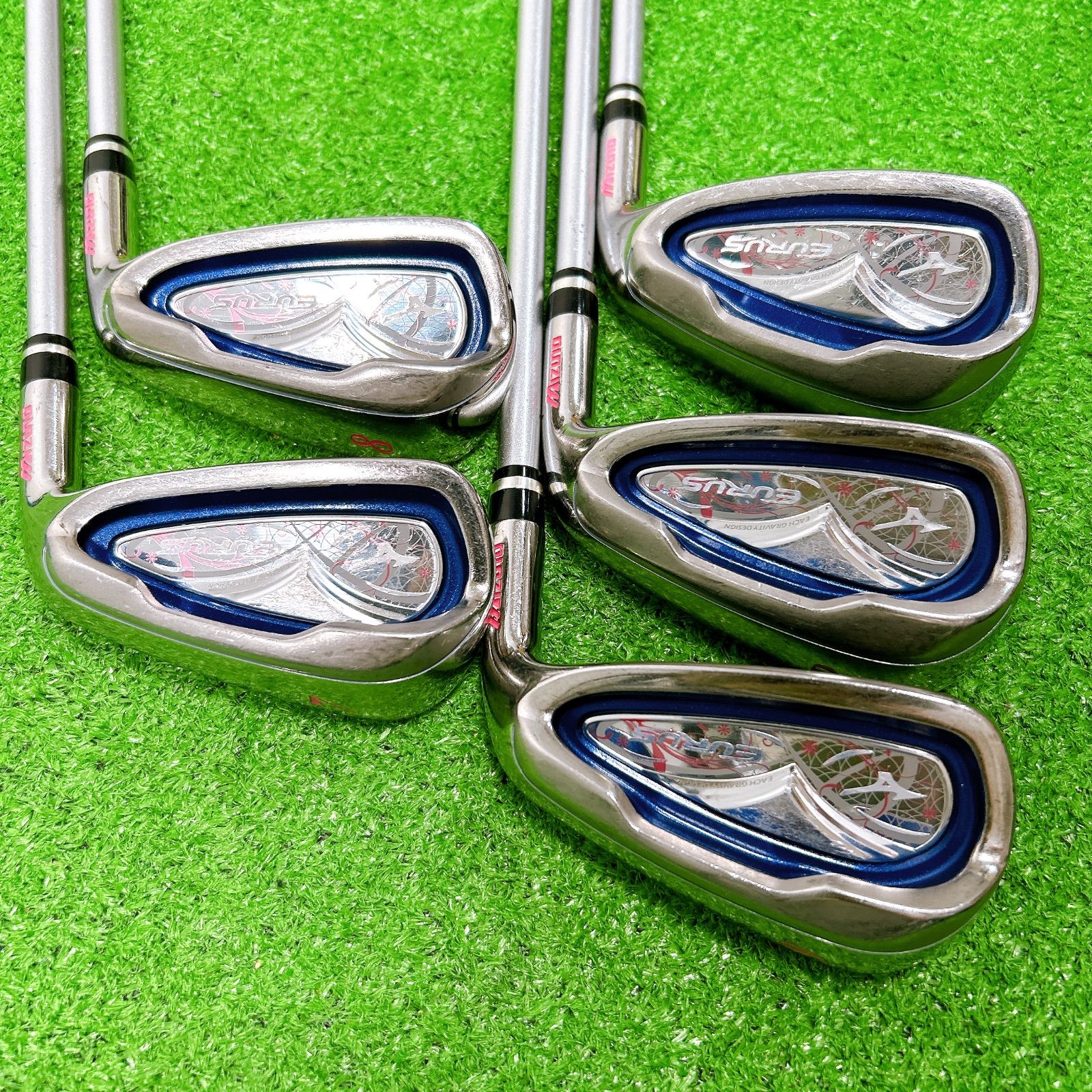 ミズノ EURUS ユーラス レディースアイアン 5本 初心者 女性 L 優しい