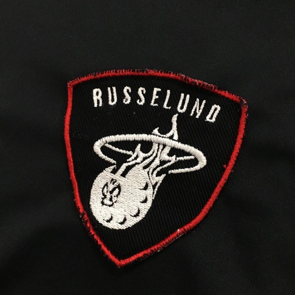 Russeluno ラッセルノ ルチャマスク 半袖 ポロシャツ ゴルフ ウェア RUSSELUNO ラッセルノ 半袖ポロシャツ ルチャ オレンジ系 4 ゴルフ