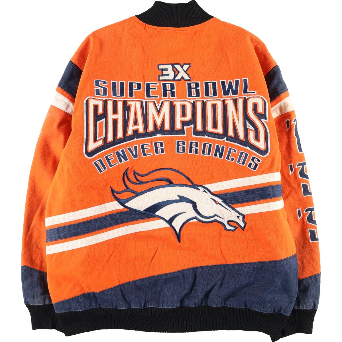 古着 NFL DENVER BRONCOS デンバーブロンコス 3X SUPER BOWL スーパー