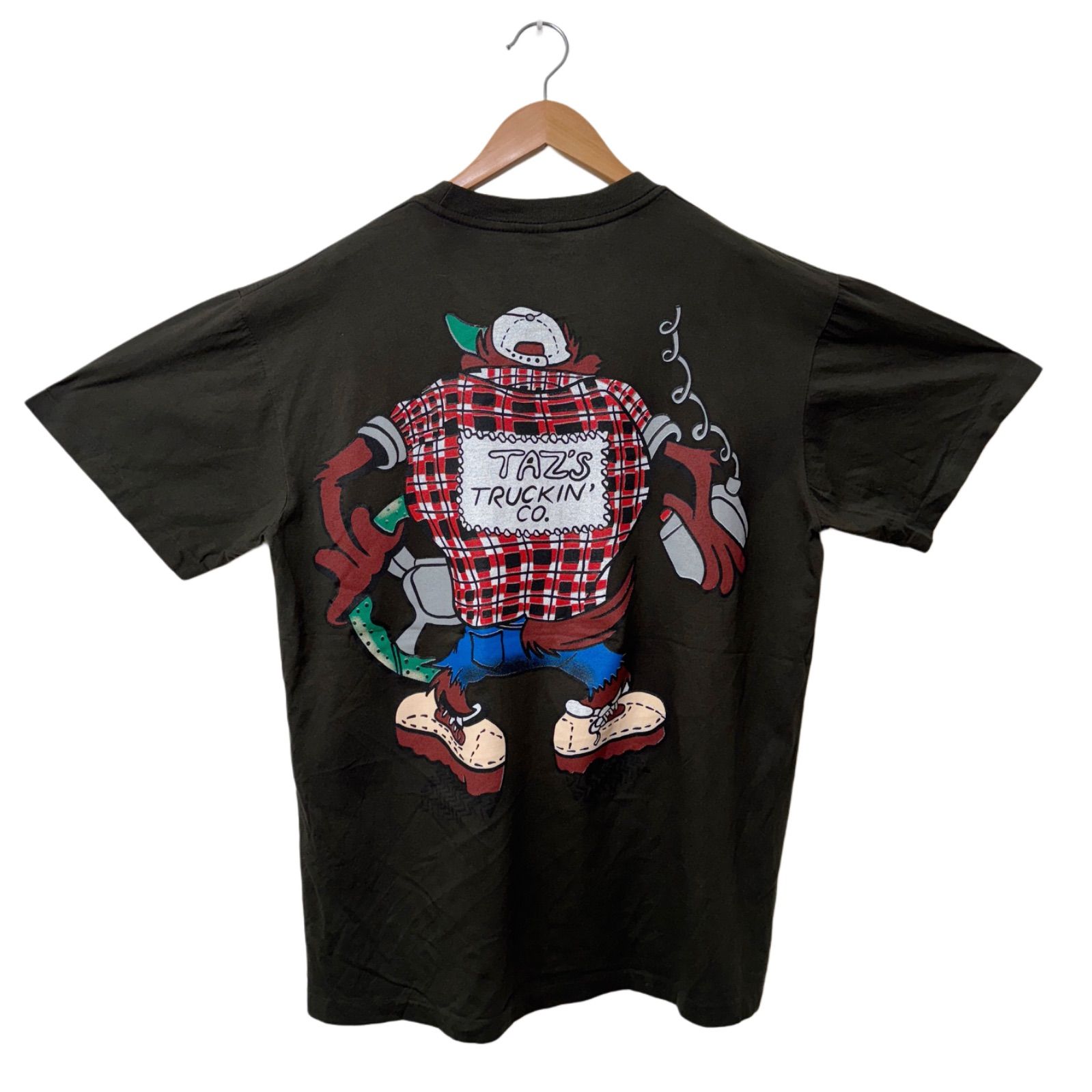 【レア3XL☆US輸入90s】ルーニーテューンズ タズマニアンデビル Tシャツ 90's vintage タズマニアンデビル ボクシングTシャツ ルーニー