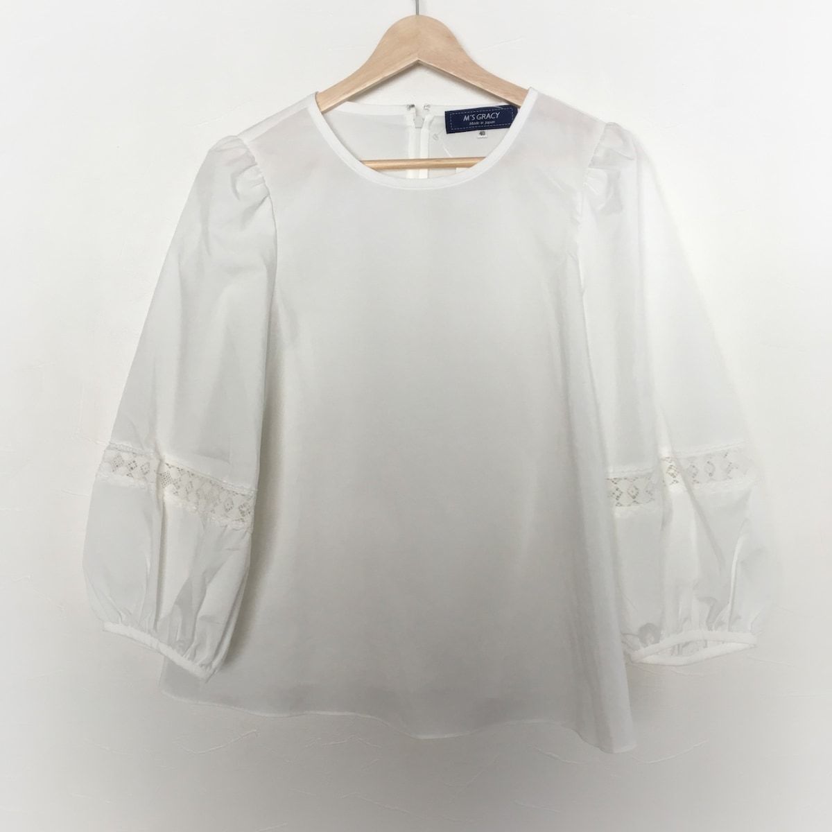 ✨エムズグレイシー　カットソー M'S GRACY - エムズグレイシー 115337 カットソー 40 ブラック