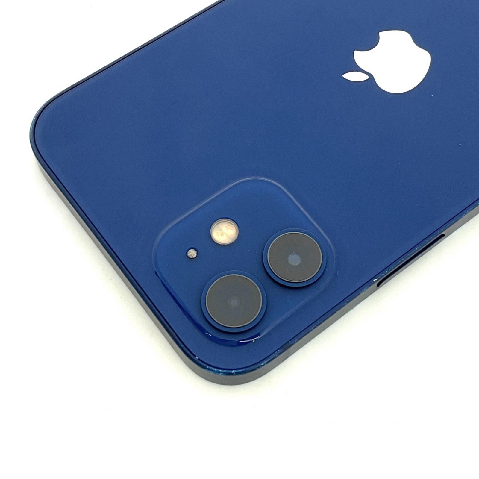 全額返金保証】【最速発送】Apple iPhone 12 128GB ブルー SIMフリー