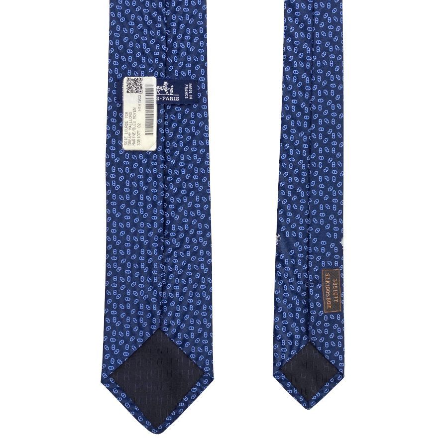 新品】エルメス HERMES ネクタイ シルクツイルタイ 7cm《 DREAMY