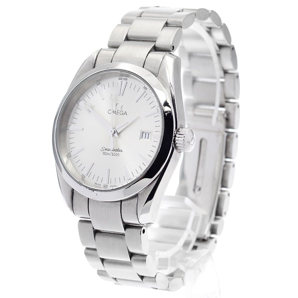 オメガ OMEGA 2518.30 シーマスター アクアテラ デイト クォーツ メンズ_891713