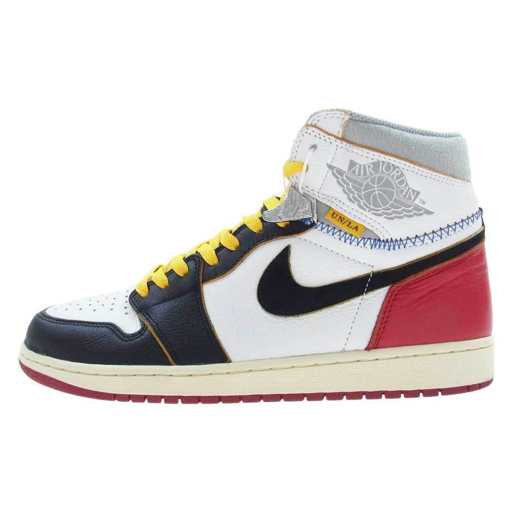 NIKE AIR JORDAN ナイキ ジョーダン スニーカー BV1300-106 1 UNION ユニオン RETRO HI OG NRG  Varsity Red/Wolf Grey ハイカット スニ－カー 29.0cm【中古】 - メルカリ