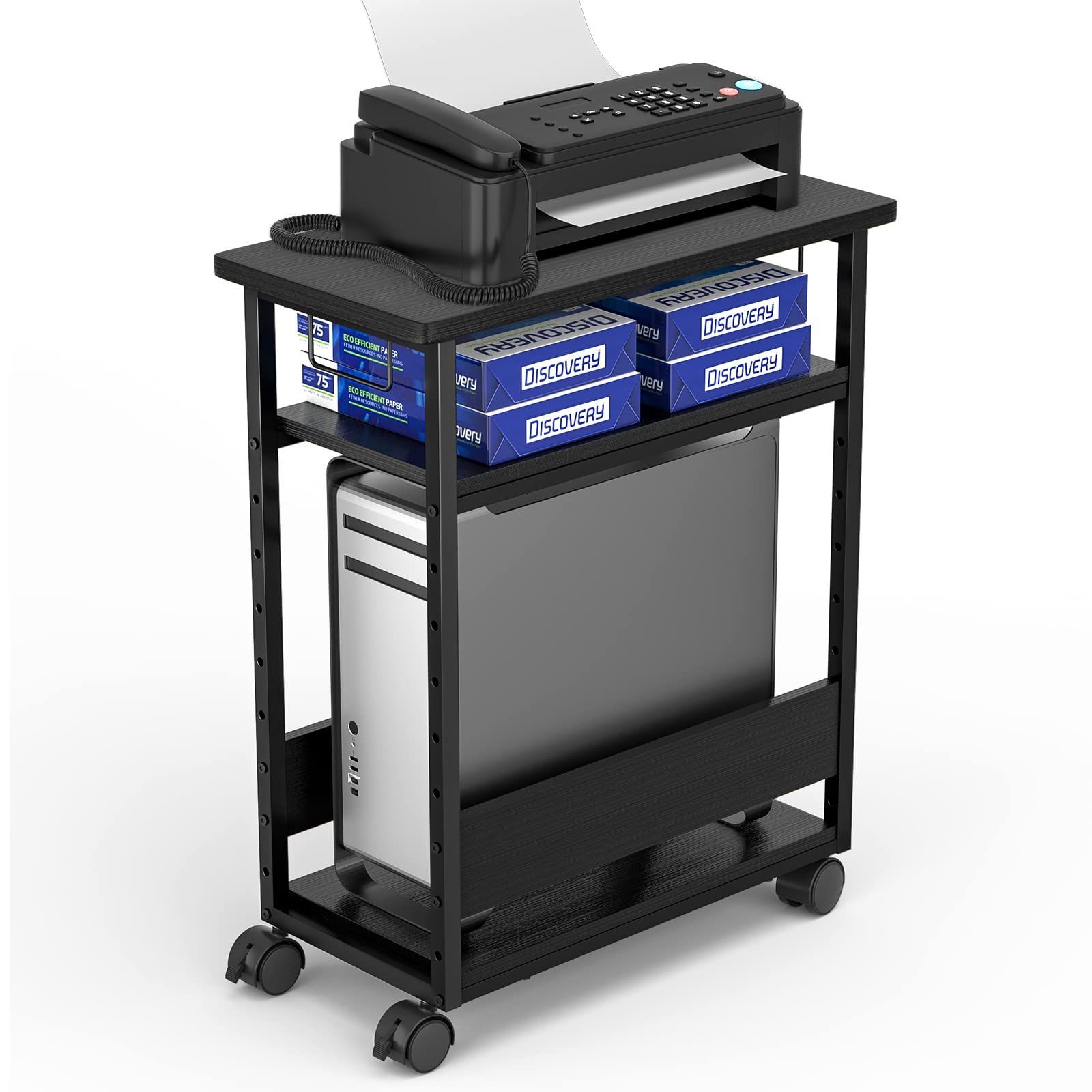 ストッパー付き 収納棚