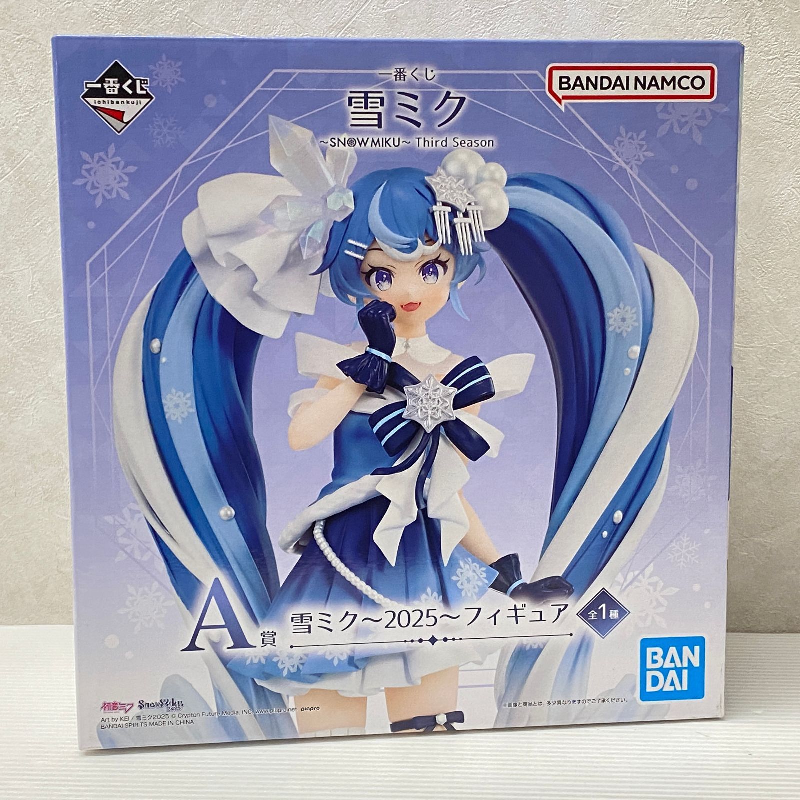 初音ミク 雪ミク 一番くじ A賞 ラスト賞 フィギュア △100 一番くじ 雪ミク A賞 雪ミク ～2025～ フィギュア 初音
