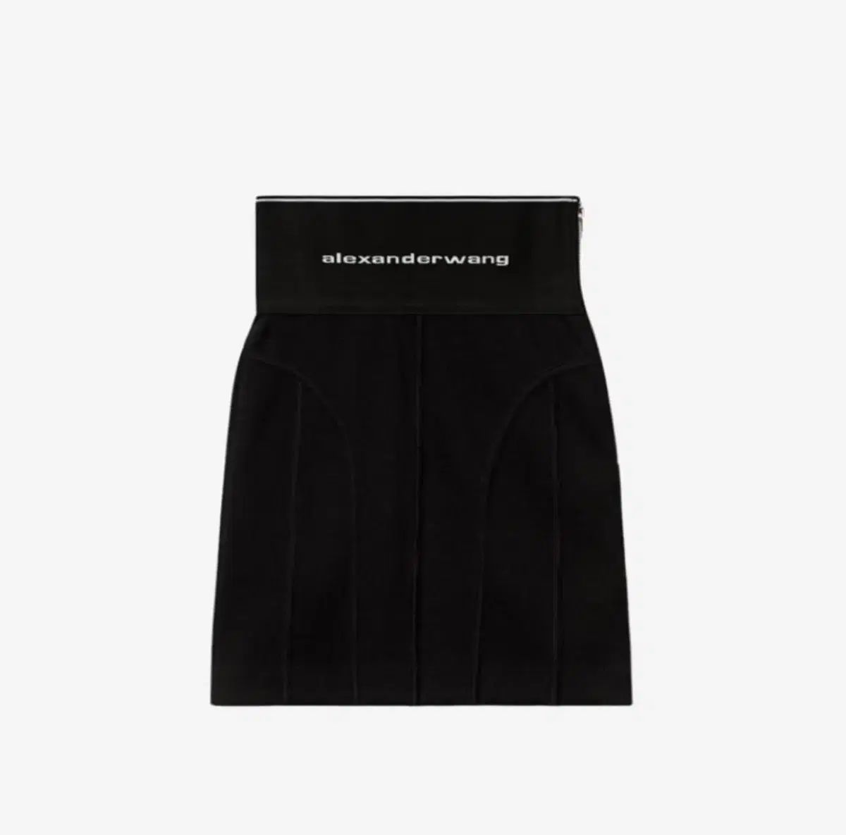 確実正規品Alexander Wang アレキサンダーワン ロゴ ミニスカート ALEXANDER WANG（アレキサンダーワン）ミニスカート 黒 サイズ:XS