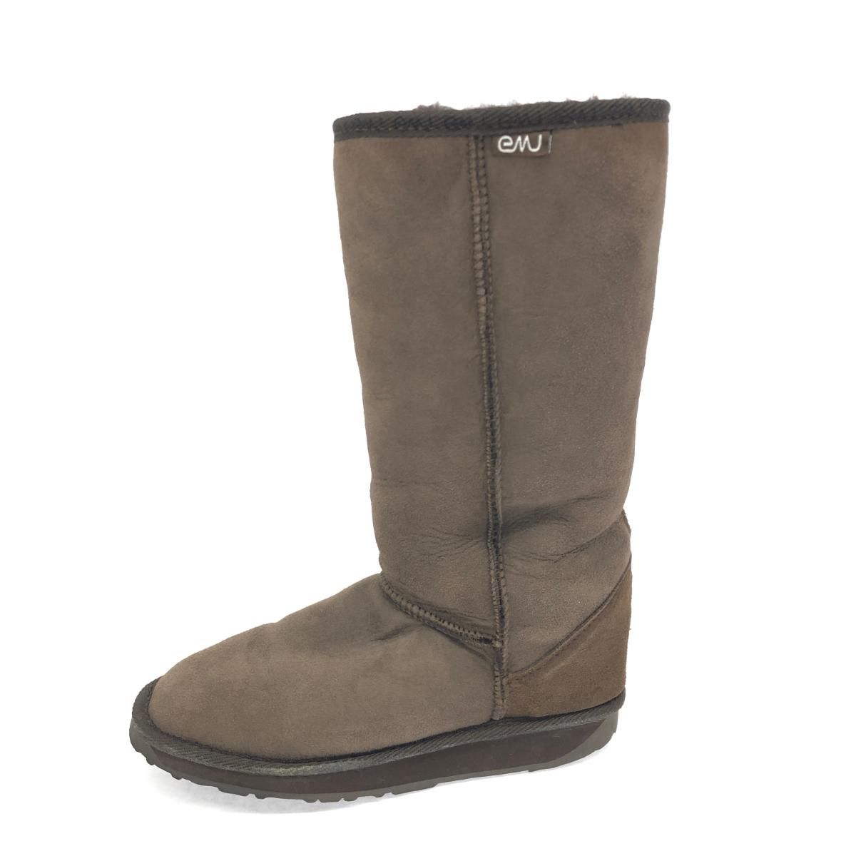 EMU エミュ ムートンショートブーツ シープスキン 裏ボア EMU エミュー