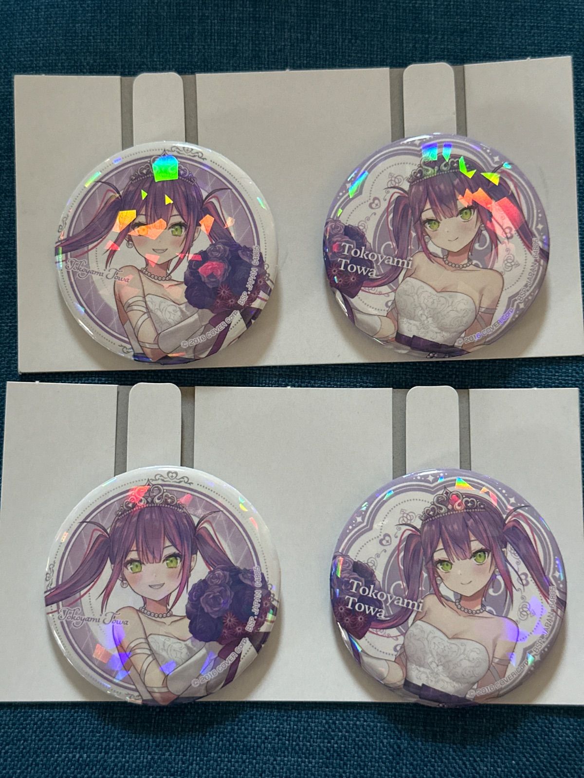 ホロライブ 一番くじ 常闇トワ 缶バッジ セット - メルカリ