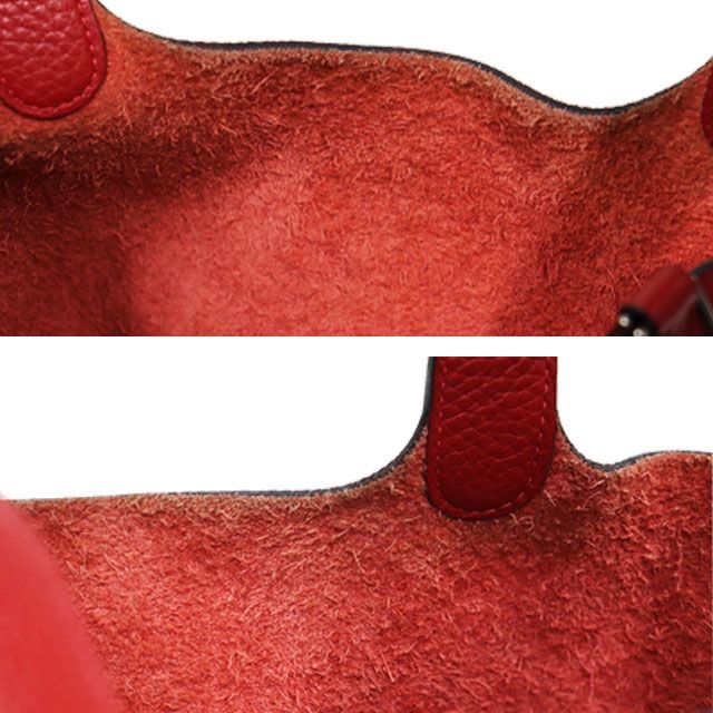 エルメス HERMES ピコタンロック PM トリヨン ルージュピマン 赤  