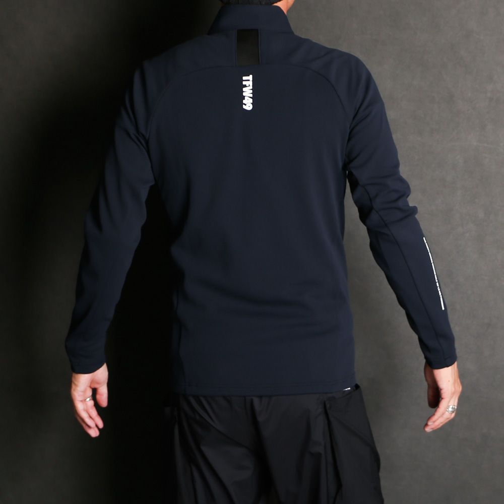 サイズ：L TFW49 ティーエフダブリューフォーティーナイン T102320008 長袖ハーフジップTシャツ  ベージュ系 [240101373206] ゴルフウェア メンズ ストスト サイズ：L TFW49 ティーエフダブリューフォーティーナイン