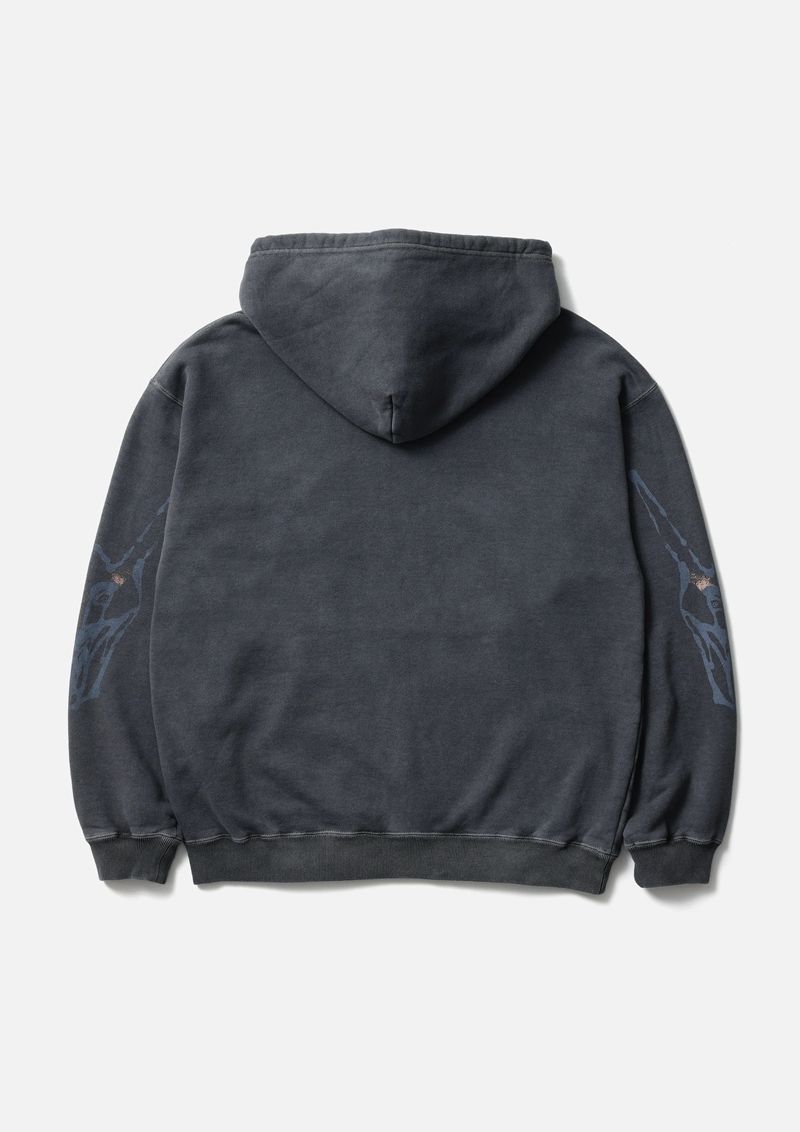 と*も様 plllllleeeasse hooded sweatshirt se NEIGHBORHOOD FUCKING AWESOME PIGMENT DYED SWEAT HOODIE LS