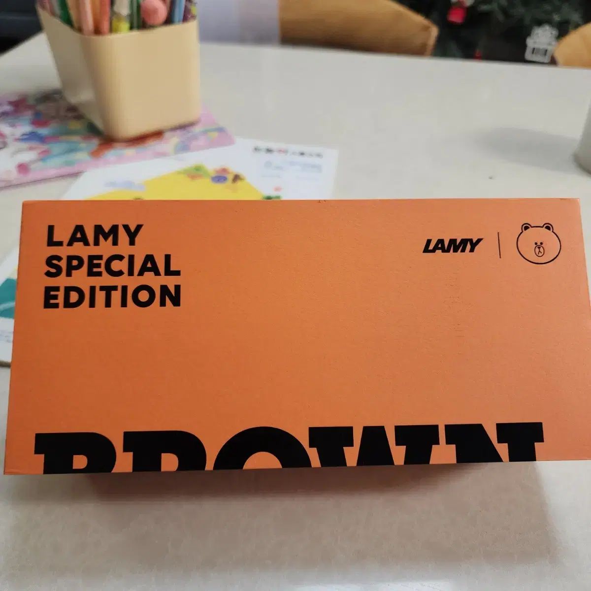 LAMY 万年筆 セット (ブラウン) エディション)