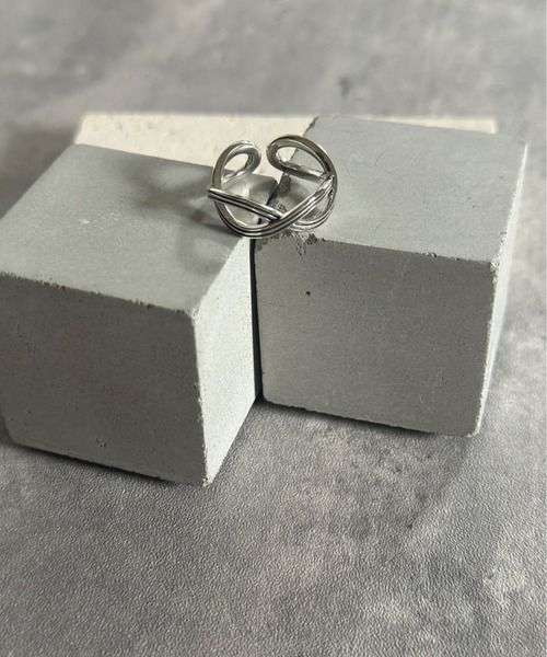 925シルバー　デザイン　リング　bla-ring-f007  K  FREE
