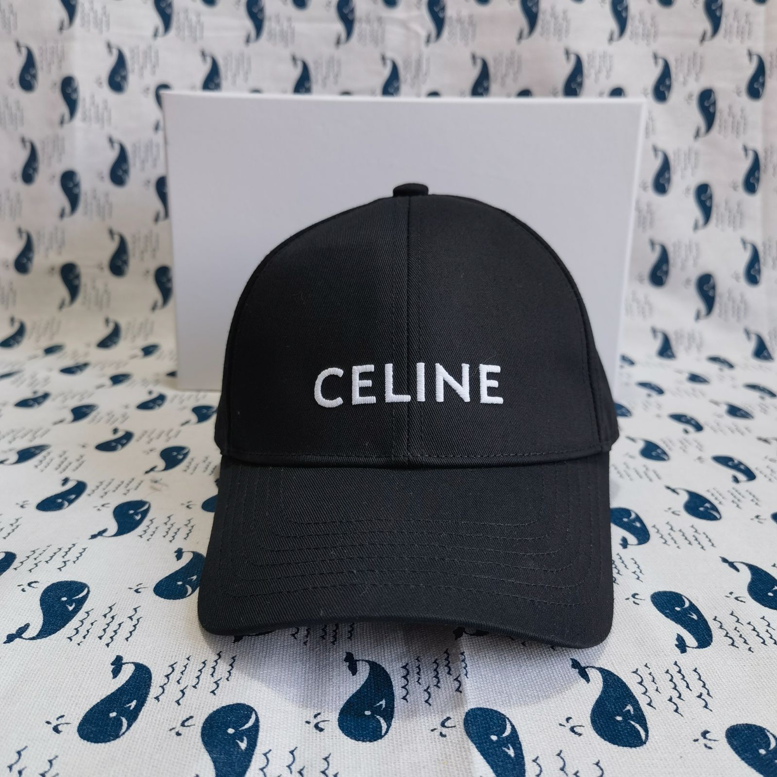 超人気美品☆CELINE ベースボールキャップ 男女兼用♡箱付き