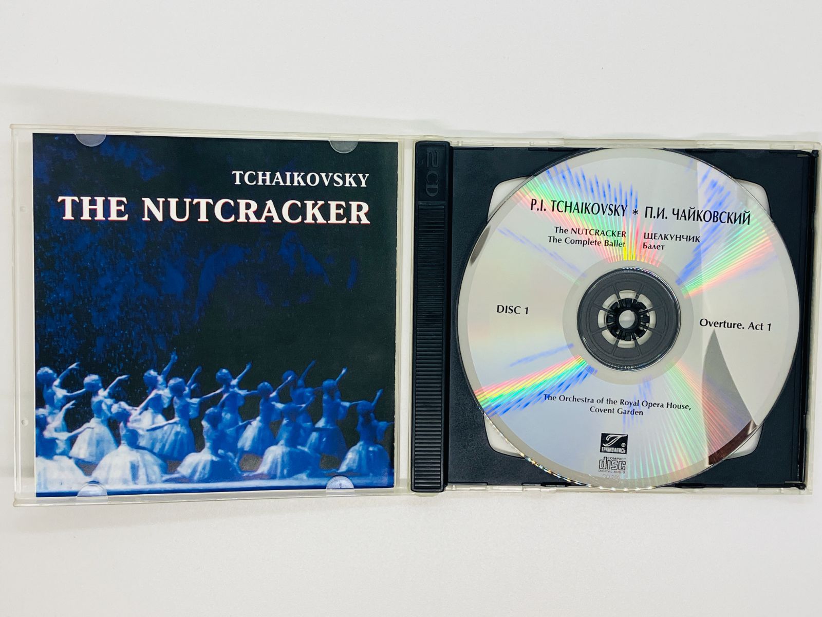 2CD チャイコフスキー TCHAIKOVSKY / THE NUTCRACKER THE COMPLETE BALLET / Ermler /  Roh Covent Garden Y11