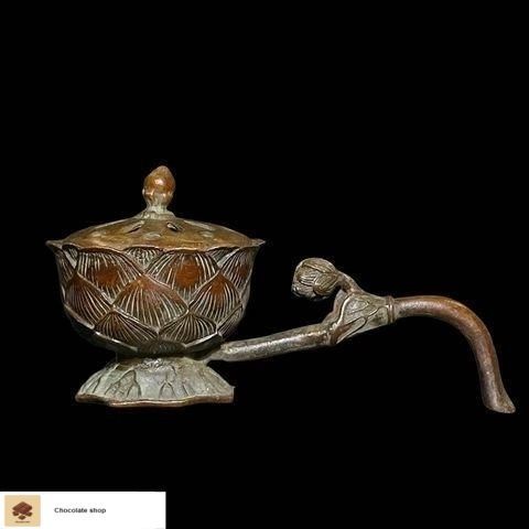 銅細工 蓮華小香炉 香道具 装飾品 工芸品 美術品 置物 - メルカリ