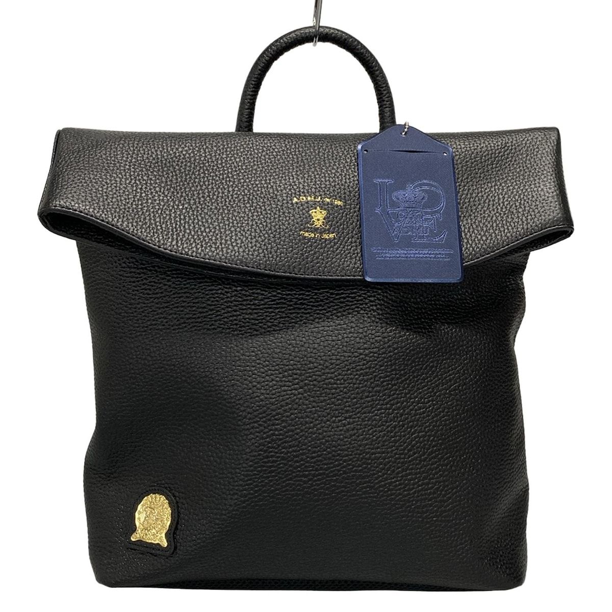 AccessoiresDeMademoiselle ADMJ アクセソワ ドゥ マドモワゼル リュックサック - 黒 レザー