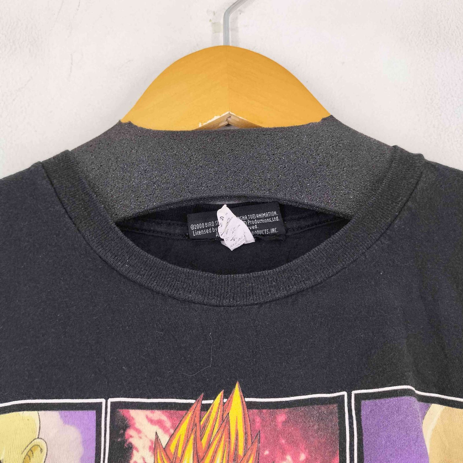 ユーズドフルギ USED古着 00S キャラクター集合プリント S/S Tシャツ  